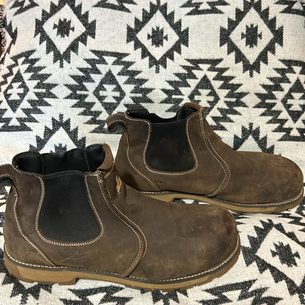 Keen Men's CSA Seattle Romeo (Carbon-Fiber Toe) boot sz. 14D - Picture 3 of 6